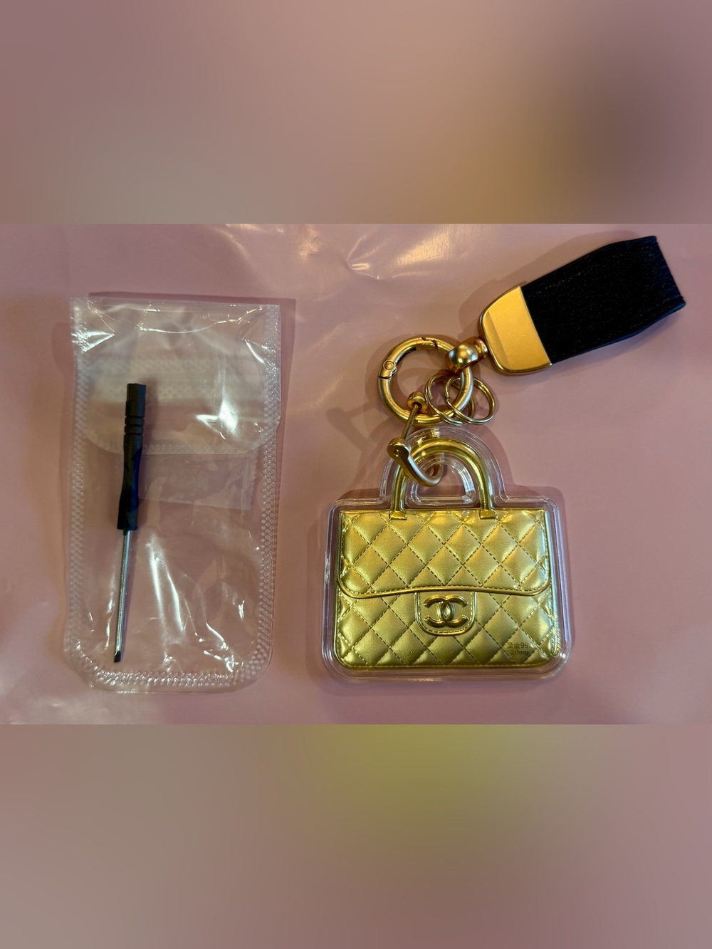 Chanel Handbag Keychain